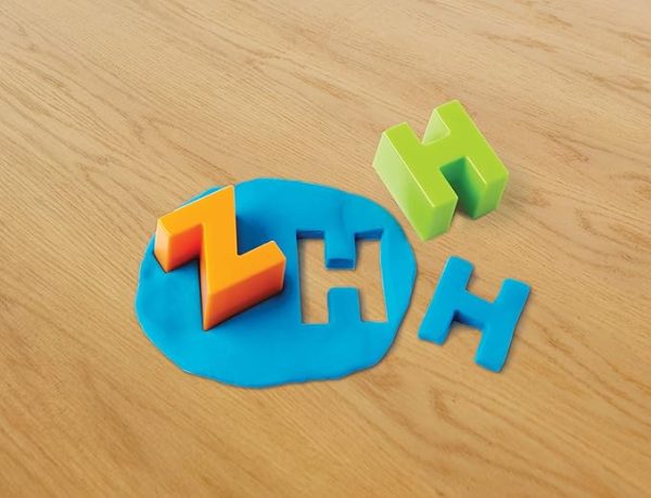 Letter Blocks, ABC Toddler Learning, Alphabet Puzzle, Fine Motor Toys, Montessori